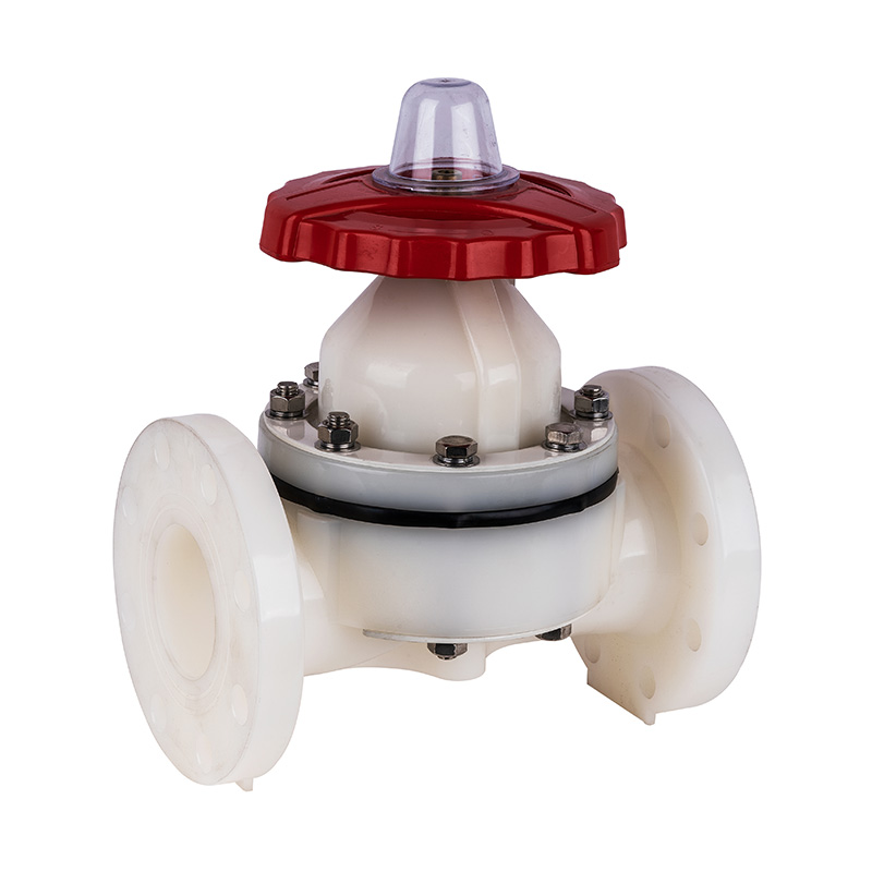 PVDF G41F-10F membranski ventil s prirubnicom DN20-150 20A-150A JIS standard