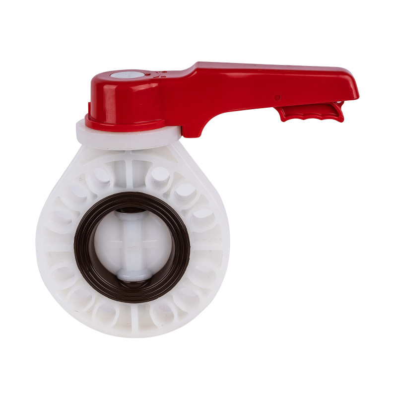 PVDF D71X-10F leptir ventil s ručkom DN15-200 GB Standard