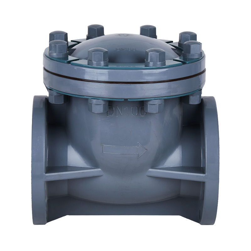 PVC-C H44F-10V nepovratni ventil tipa DN15-300 GB Standard