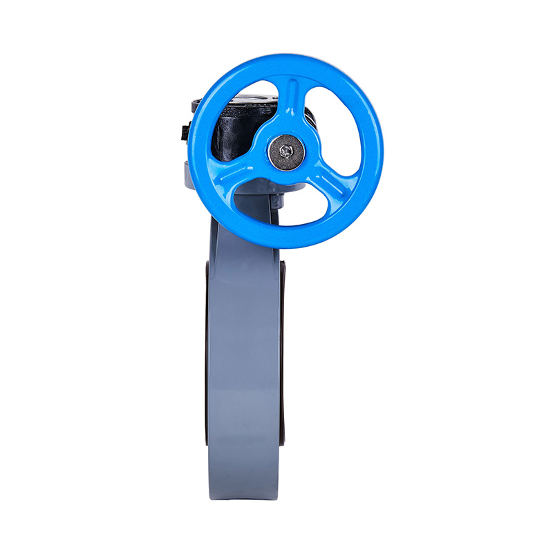 PVC-C D371X-10V Worm-Gear Butterfly Valve DN40-1000 40A-1000A JIS Standard