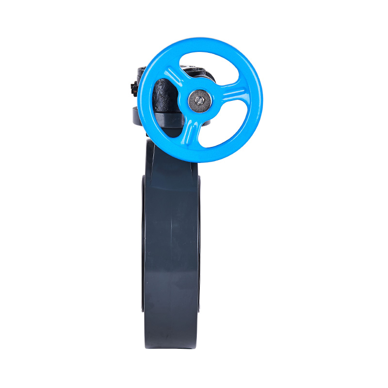 PVC-U D371X-10U leptir ventil s pužnim zupčanikom DN40-1000 40A-1000A JIS standard