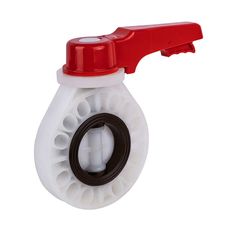 PVDF D71X-10F leptir ventil s ručkom DN40-200 1-1/2'-8' ANSI standard