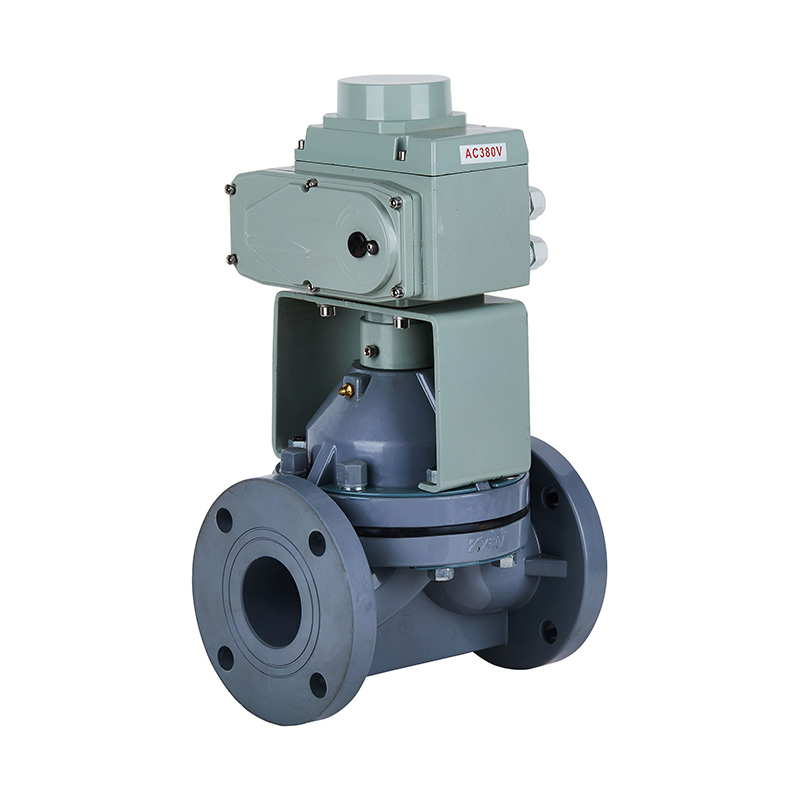 PVC-C G941F-10V električni membranski ventil DN15-300 GB standard