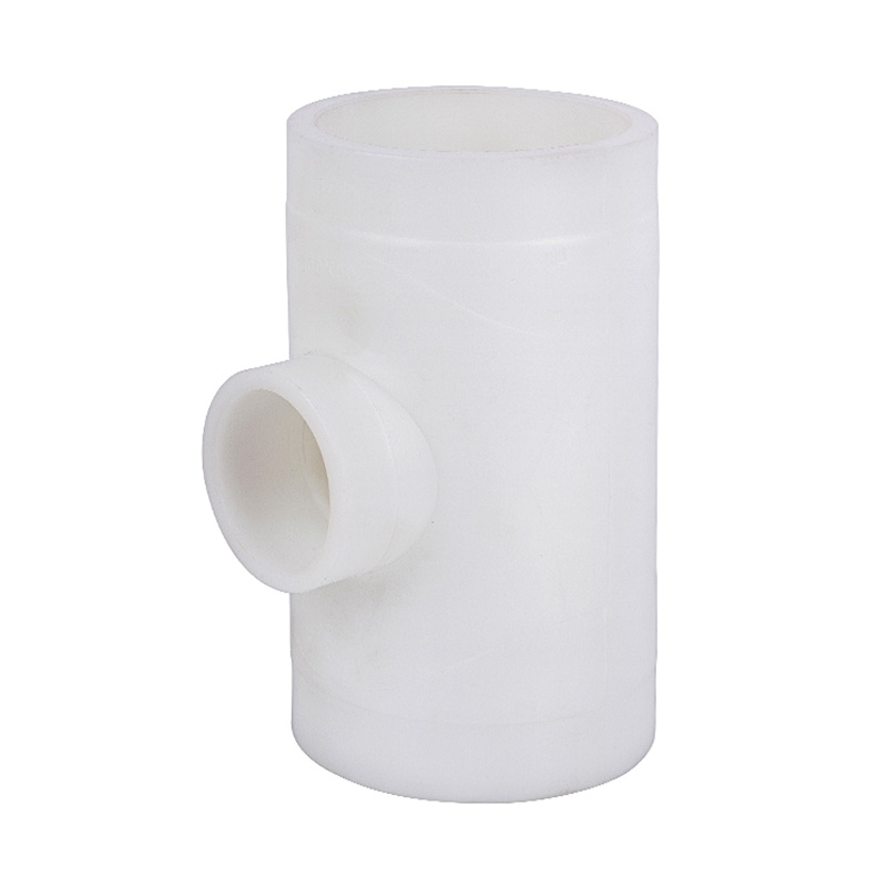 PVDF čeono zavareni redukcijski T-krak DN15*20-100*80 GB Standard